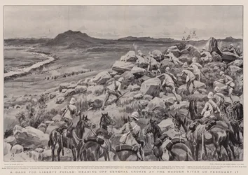 Un tentativo di fuga sventato, intercettando il generale Cronje al fiume Modder il 17 febbraio